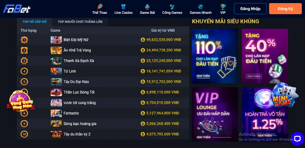 Thưởng nạp tiền hàng ngày/tuần 80king88 win